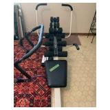 Back tech 2000 and misc exercise equipment