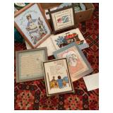 Cross stitch items