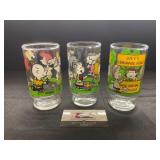 1966 Peanuts Glasses