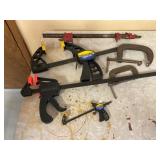 Various clamps