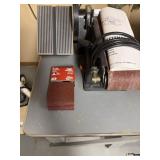 Craftsman 4 inch belt sander and 6 inch disc
