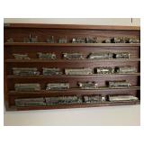 Pewter Train Display