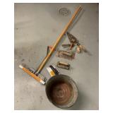 Drywall sander , trowels