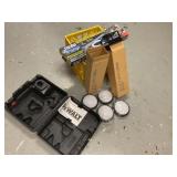 Touch lights, dewalt charger and misc