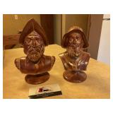 Spanish Conquistador and Salty Fisherman Ceramic