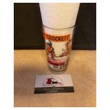 Davy Crockett Indian Fighter Glass