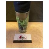 Davy Crockett Frontier Hero Glass