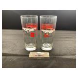 Coca Cola Bumpers Drive In 57 Thunderbird Glasses