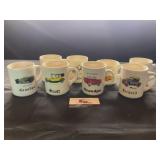 Vintage Car Mugs