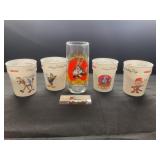 Plastic and Glass Ziploc Happy Birthday Bugs Cups
