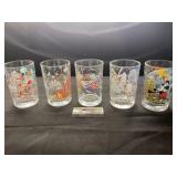 McDonaldï¿½s Walt Disney 25th Anniversary Glasses