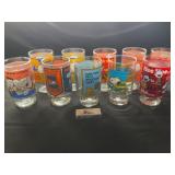 Peanuts 32 ounce pedestal glasses