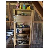 Garden Shelf and contents