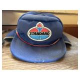 Standard Oil ear Flap hat