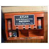 Atlas Payches Display and 4 Repair cans