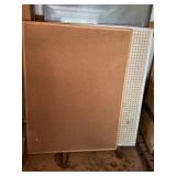 Corkboard and kegboard