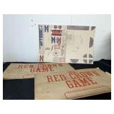 Red Crown Game and Paper Station