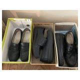 Three pairs of Womenï¿½s 6.5, 7 shoes