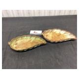 Frankoma leaf bowls