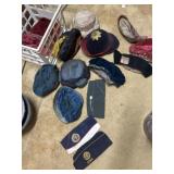 Vintage hats- Masonic- Military