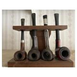 Pipe Stand and Pipes