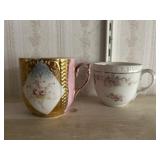 Two Ceramic Shaving Mugs