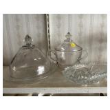 Glass dish ware