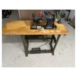 Vintage Singer sewing machine