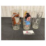 Loony tunes glassware
