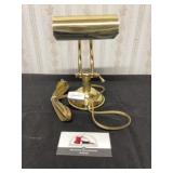 Small brass lamp