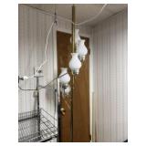 86 in tension rod lamp