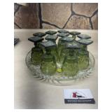 Green goblets