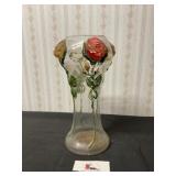 Blown glass vase