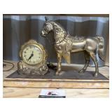 United horse clock