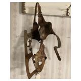 Antique ice skates