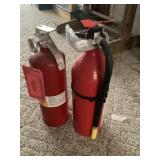 Fire extinguishers