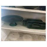 Green glassware