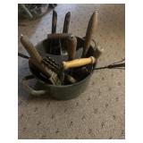 Primitive kitchen utensils