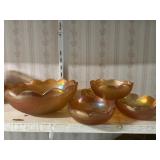 Oragne marigold dishes