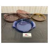 Glass pie plates