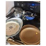 Serving platters and misc