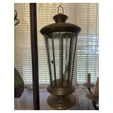 MCM brass lantern