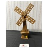 Wood windmill