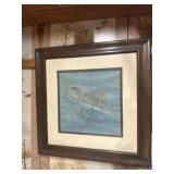 Vintage frames for art