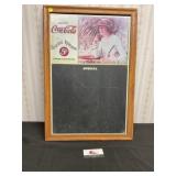Coke chalk board