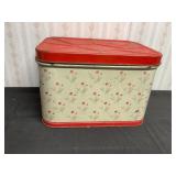 Metal vintage tin