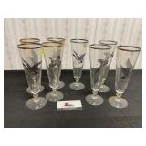Wildlife stem glassware