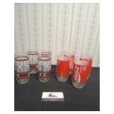 Coke glasses
