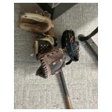 Baseball bat and Gloves