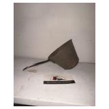 Tin canning strainer